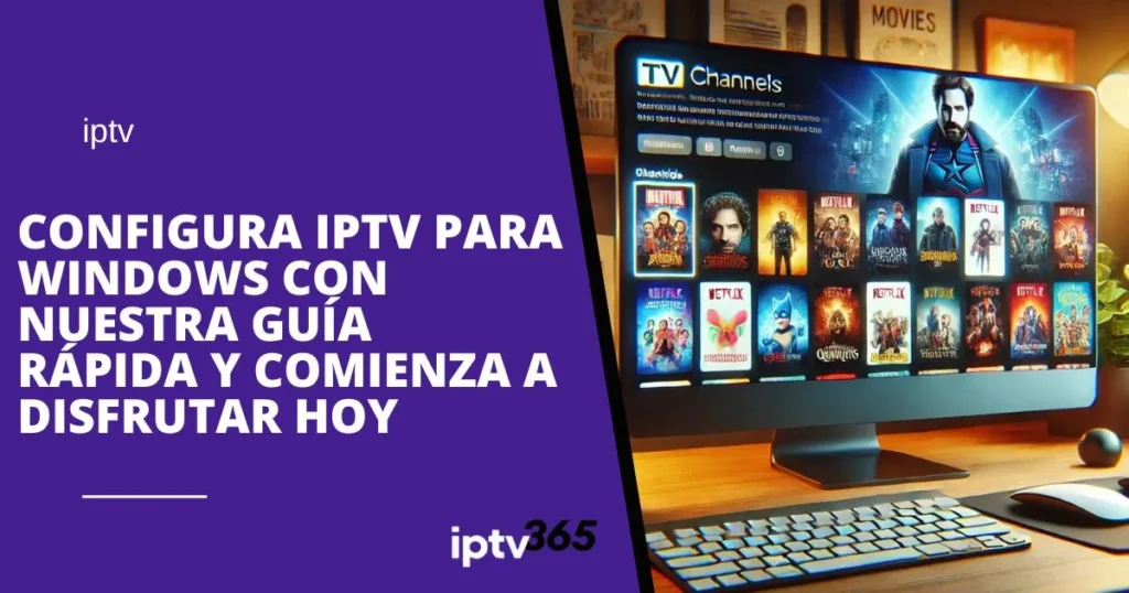 Configura IPTV para Windows con nuestra guía rápida y comienza a disfrutar hoy
