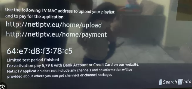 Instalar la aplicación NET IPTV en tu Smart TV