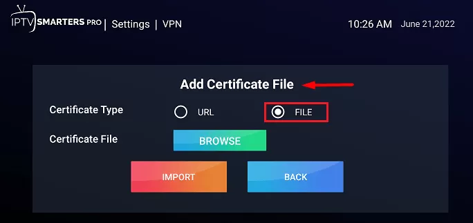 Cómo Configurar una VPN en la App IPTV Smarters