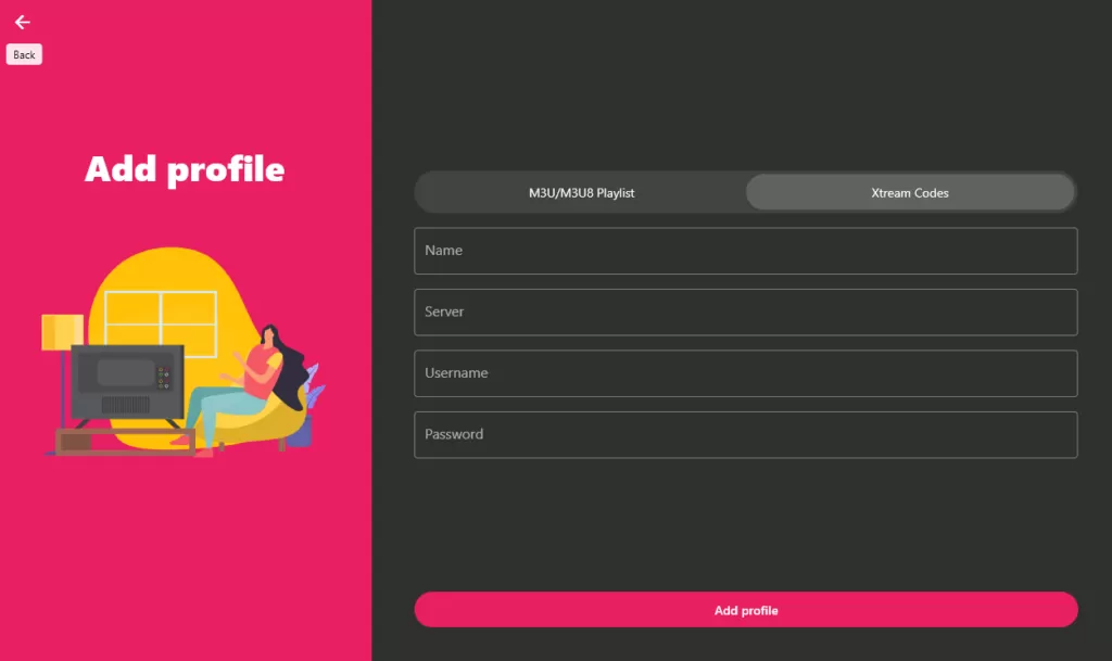 TvMate IPTV Player: El mejor reproductor IPTV para Windows