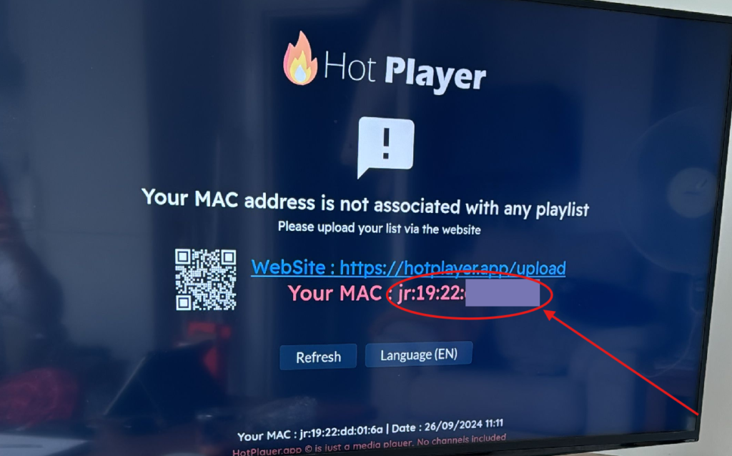 Cómo cargar una lista de iptv en la app Hot IPTV.