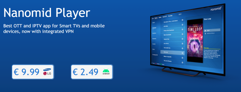 Guía de Nanomid: El Mejor IPTV con VPN Integrada