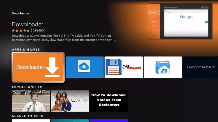 Cómo Configurar IPTV Fácilmente en FireStick: Guía Paso a Paso 4.Selecciona la aplicación Downloader.