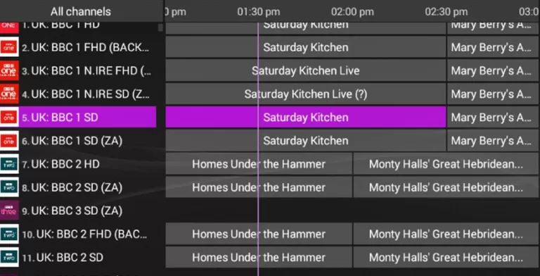 Cómo solucionar el error de desfase horario del EPG en aplicaciones de reproductores IPTV