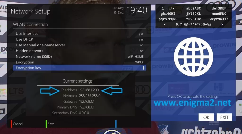 Cómo configurar IPTV en dispositivos Enigma2 (Zgemma) usando PuTTY