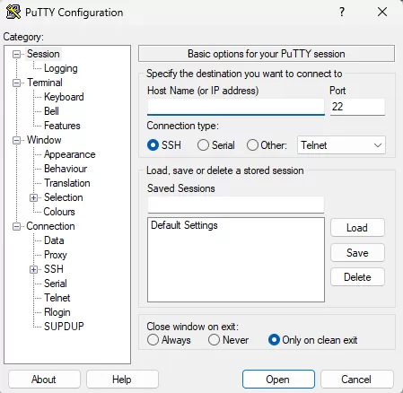 Cómo configurar IPTV en dispositivos Enigma2 (Zgemma) usando PuTTY